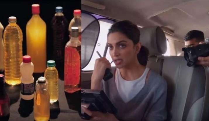 Image result for Deepika Padukone experimented by asking acid from shopkeepers, results were very scary