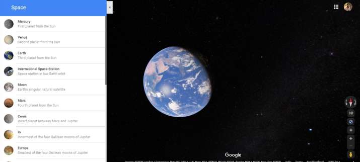 google earth 5.0 mars