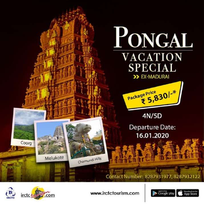 IRCTC's Pongal Vacation Special has 6 destinations covered