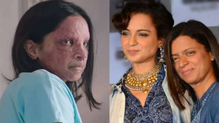 Kangana Ranaut applauds Deepika Padukone's Chhapaak trailer, says it ...