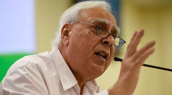 Congress leader Kapil Sibal