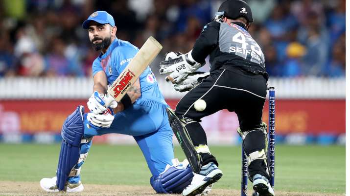 ind vs nz score