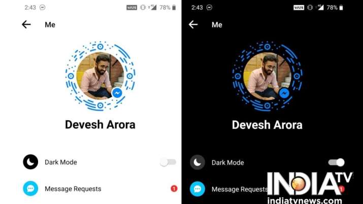 India Tv - fb messenger