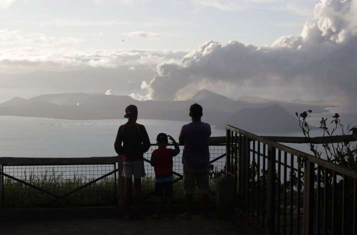 Philippine Taal volcano trembles more, spews lava half-mile high