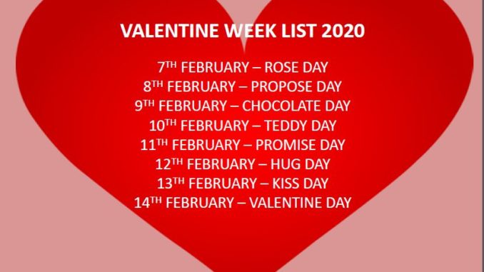rose day propose day kiss day