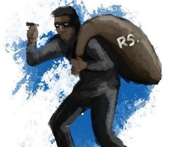 Two persons were arrested for allegedly assaulting two on-duty policemen during an attempted burglar