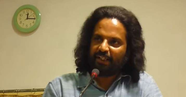 A file photo of Rona Wilson, one of the accused in Bhima