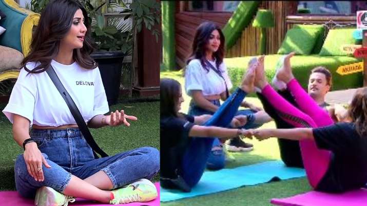Bigg Boss 13: Shilpa Shetty turns yoga teacher for contestants ...