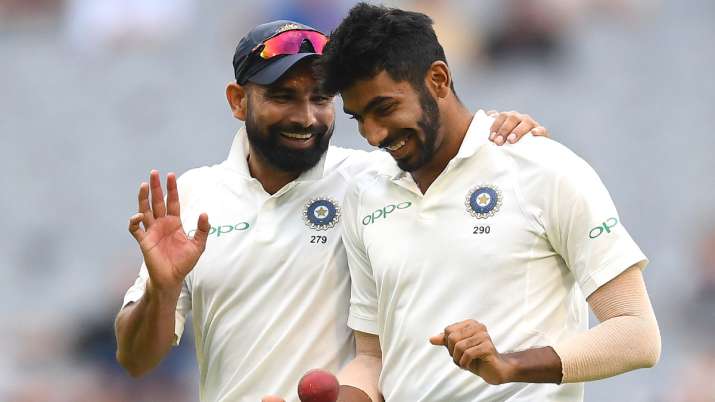 Mohammed Shami and Jasprit Bumrah