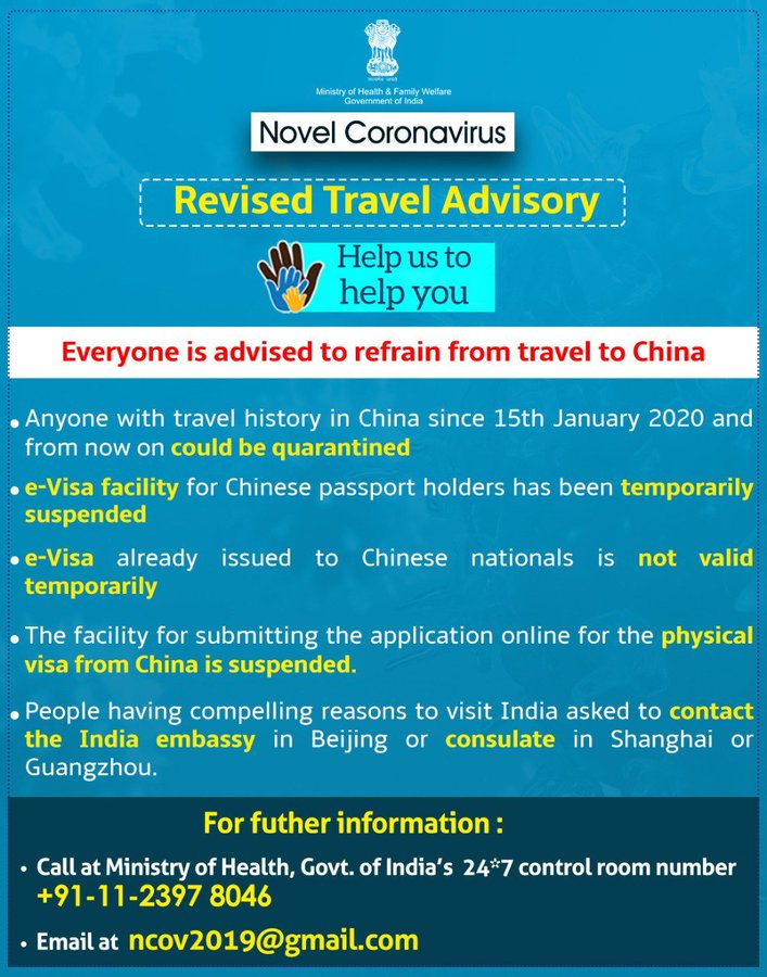 india travel advisory covid
