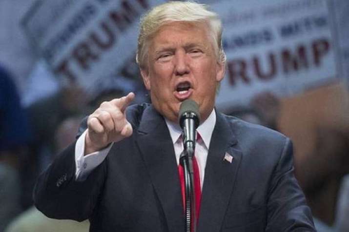 US President Donald Trump (file photo) will be accompanied