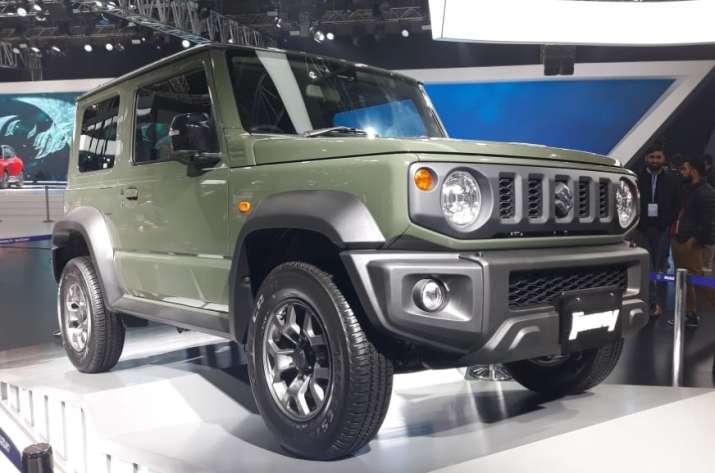 Olive green Maruti Suzuki Jimny steals the show at Auto Expo 2020 | See ...