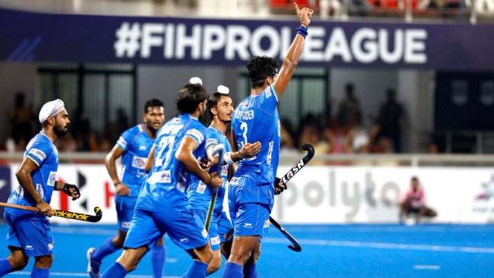 Indian goalkeeper PR Sreejesh made two consecutive saves in