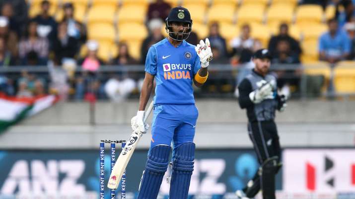 India Tv - KL Rahul during the T20I series against New Zealand