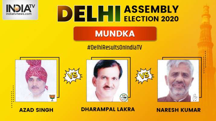 Mundka Constituency Result Aap S Dharampal Lakra Wins By Margin Of Over 19 000 Votes Elections News India Tv