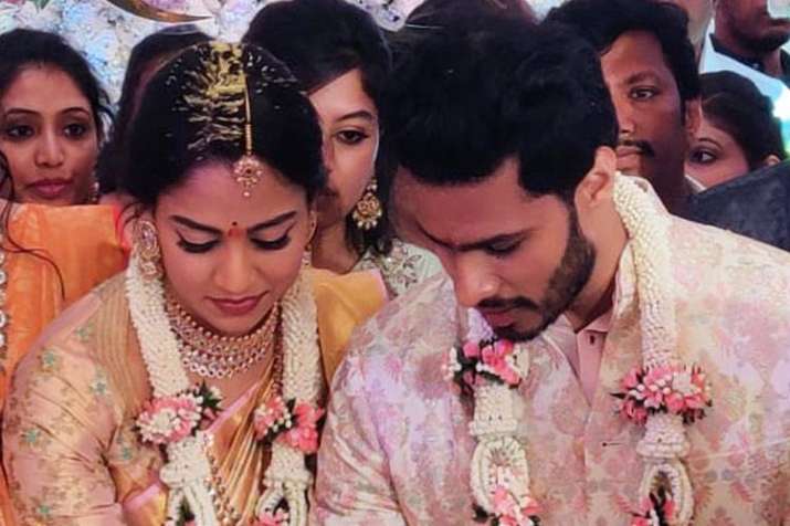 HD Kumaraswamy's son Nikhil engaged to Congress leader's
