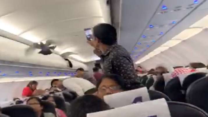 Ruckus in GoAir flight at Ahmedabad airport after Pigeon enters plane before take off | Watch