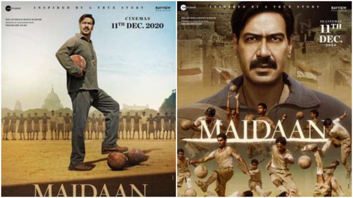 Ajay Devgn announces Maidaan new release date with engaging posters