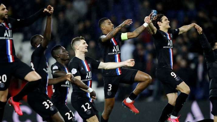 League 1 PSG thrash Montpellier 50 to extend lead at the top