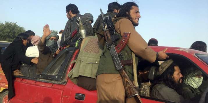 A file photo of Taliban fighters for representational