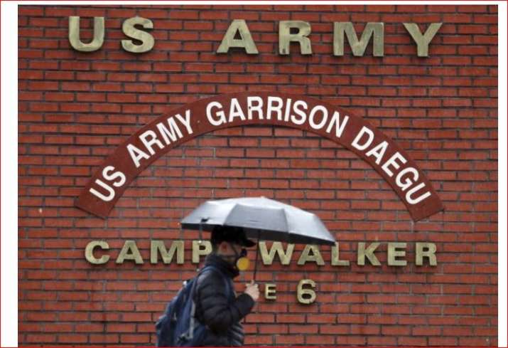 1st US soldier infected with coronavirus as South Korean cases jump again