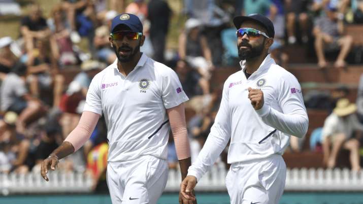 Virat Kohli and Jasprit Bumrah
