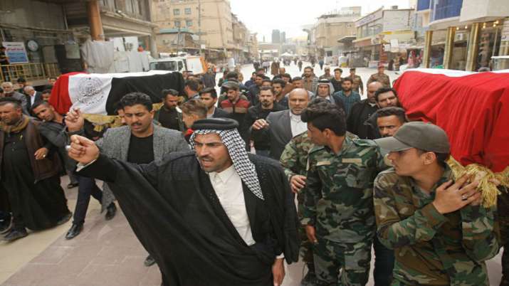 At least 3 rockets strike Baghdad’s Green Zone, fourth