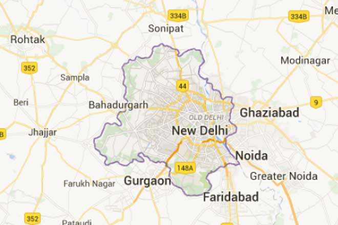 Map Of Delhi Borders Delhi-Noida-Gurugram Coronavirus Map: Pockets With Most Covid-19 Cases |  India News – India Tv