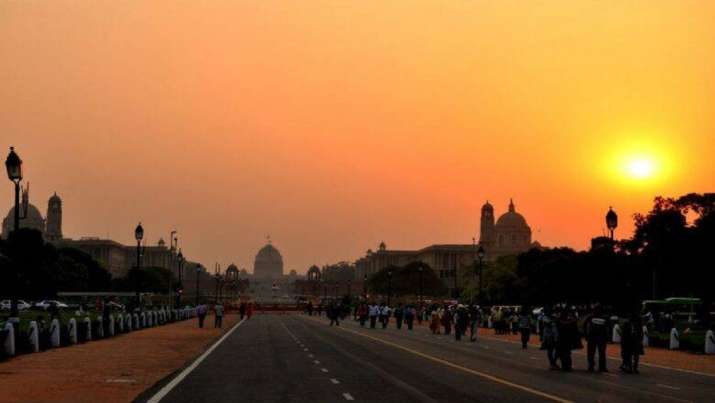 A file photo of New Delhi's government district