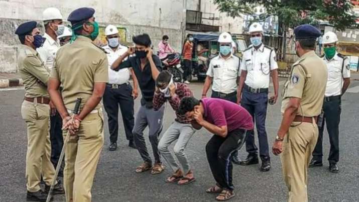 Coronavirus Lockdown: Sit-ups, squats, 'murga' punishment, police try new ways to keep people at hom