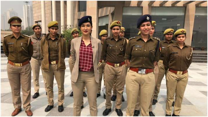 Happy Women's Day 2020: India TV anchor Meenakshi Joshi turns ACP for the day (See Pics, Video)