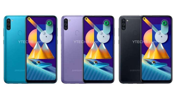 galaxy m11 colours