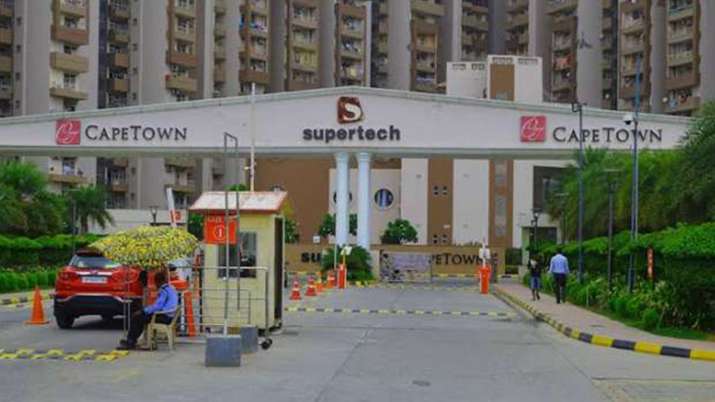 Images of Noida's Supertech Cape Town society taken after