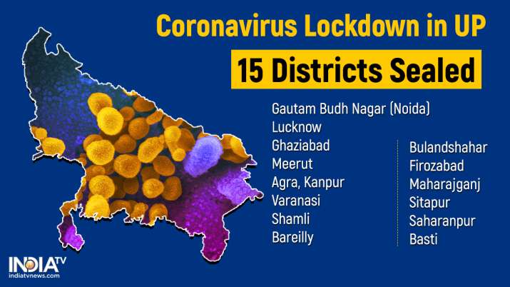 Hotspots In 15 Up Districts Including Noida Ghaziabad Lucknow