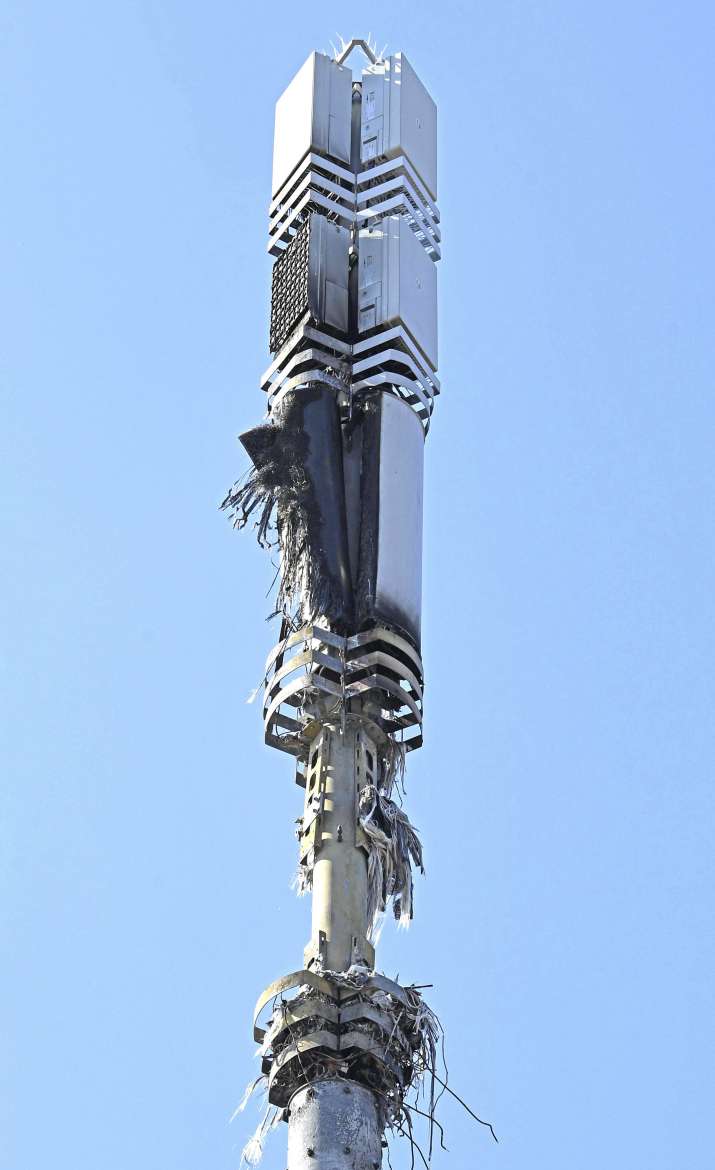 India Tv - cell towers europe attacked 5G coronavirus suspension