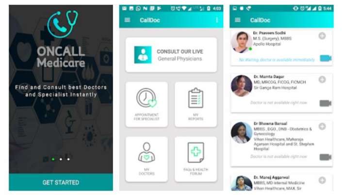 calldoc, calldoc app, telemedicine, calldoc app gives free medical consultation in delhi, calldoc co