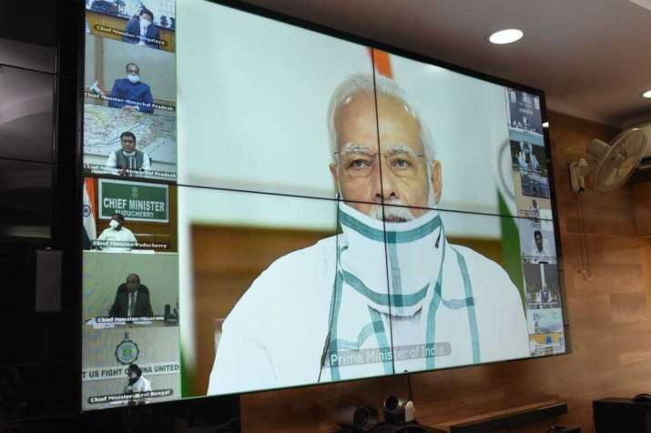 PM Modi holds crucial meet with CMs over coronavirus crisis