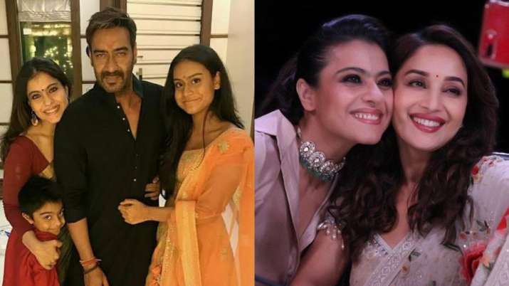 715px x 402px - Kajol shares photos with Ajay Devgn, Madhuri Dixit to give tips on ...