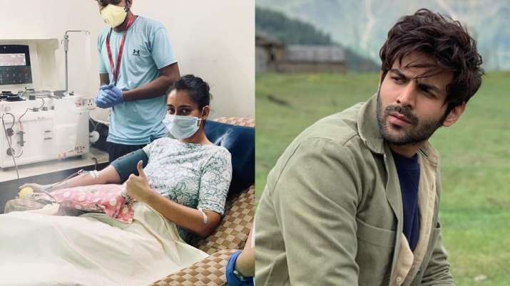 Kartik Aaryan shares first COVID-19 survivor's post on blood plasma donation