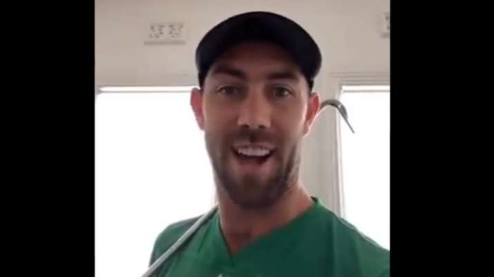 Australia's Glenn Maxwell posted a video taking a dig at