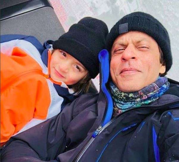 India Tv - Shah Rukh Khan's son AbRam turns 7 today