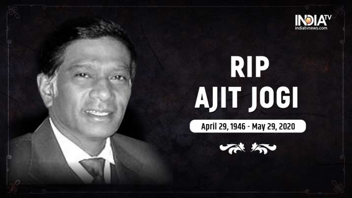ajit jogi dies, Former Chhattisgarh CM Ajit Jogi, ajit jogi death, ajit jogi dies latest news, ajit