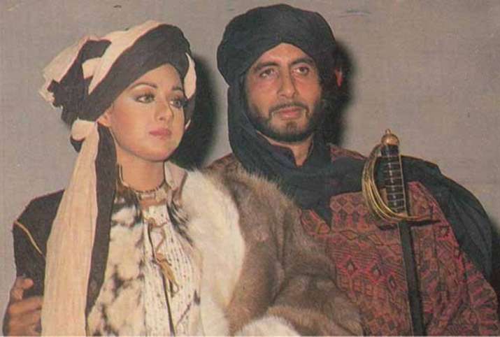 Khuda Gawah Ka Sex - Amitabh Bachchan shares photos with Irrfan Khan, Sridevi as Piku and Khuda  Gawah reach milestones | Celebrities News â€“ India TV