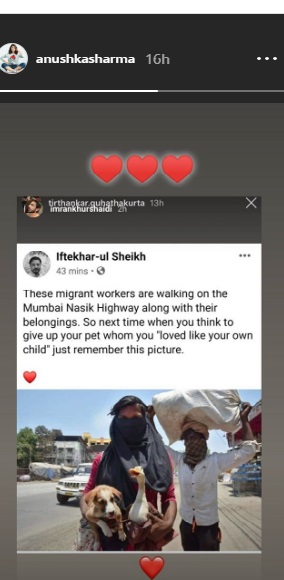 India Tv - Anushka's Insta post