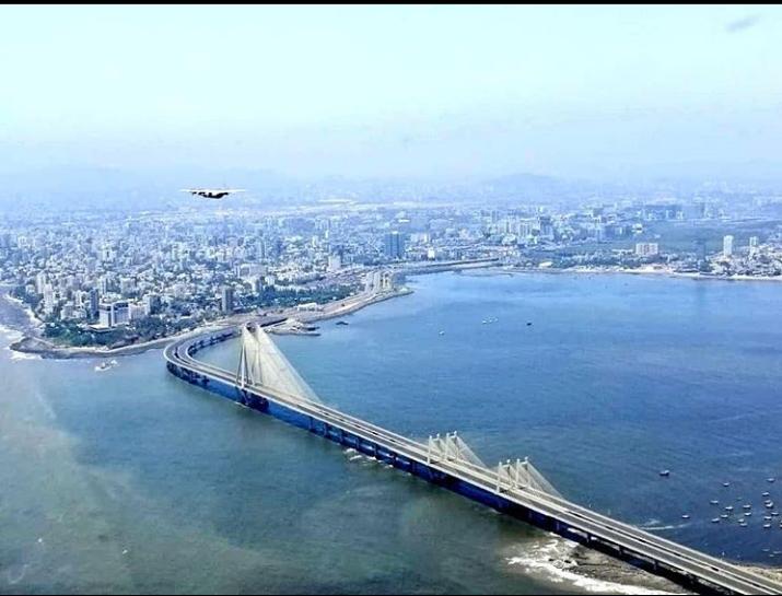 India Tv - Armed Forces, Flypast, worli sea link, corona warriors