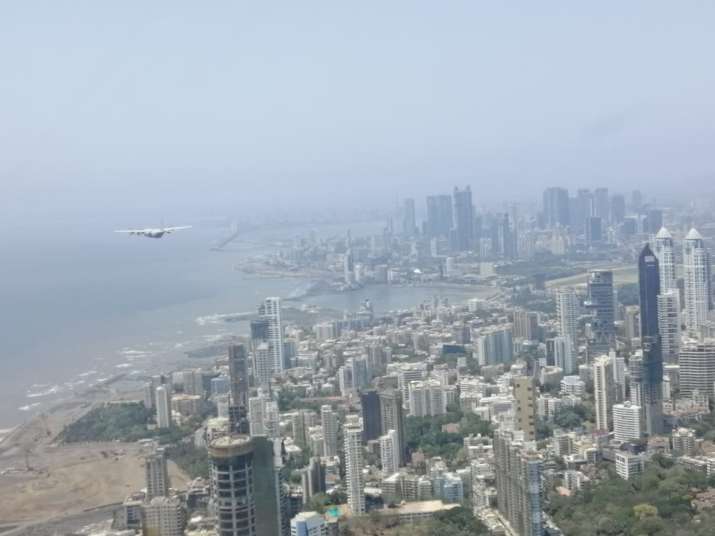 India Tv - Armed Forces, flypast, corona warriors