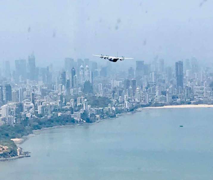India Tv - Armed Forces, flypast, corona warriors