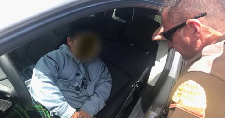 Watch: After argument with mother, 5-year-old drives to