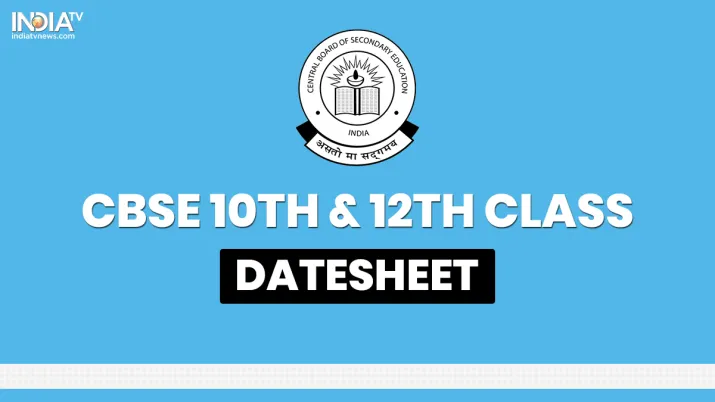 Cbse Class 10 12 Board Exam Date Sheet Delayed Announcement Expected By May 18 Hrd Minister Ramesh Pokhriyal Nishank Education News India Tv