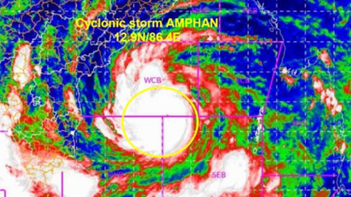 Cyclone alert for West Bengal, Odisha as 'Amphan' intensifies ...